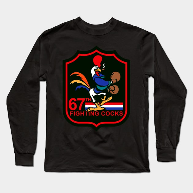 67th Fighter Squadron Long Sleeve T-Shirt by MBK